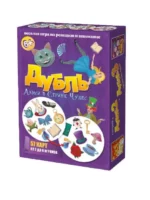 Настольная игра - Дубль. Алиса в стране чудес. Нескучные игры