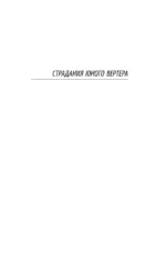 Страдания юного Вертера — изображение 3