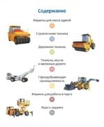 Машины на стройке: От бульдозера до башенного крана — изображение 3