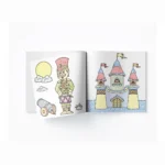 Водная раскраска Crystal Book Замок принцессы (9789669872760) — изображение 3