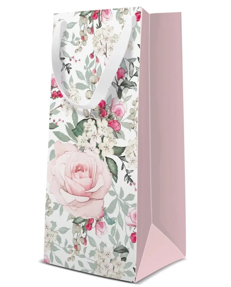 5906360619959_0 Подарочный пакет - Gorgeous Roses (10x22x7). PAW
