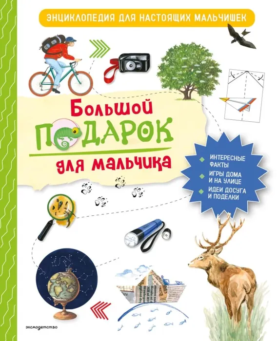 9785041736613_0 Большой подарок для мальчика. Энциклопедия для настоящих мальчишек. Анастасия Занонцелли
