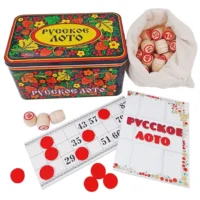 Русское лото. В жестяной коробке
