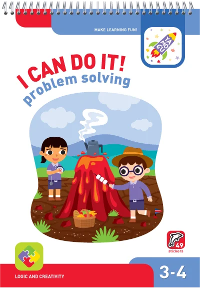 9785604166550_0 I Can Do It! Problem Solving. Age 3-4. На английском языке. Irina Lyalina, Natalya Lyalina