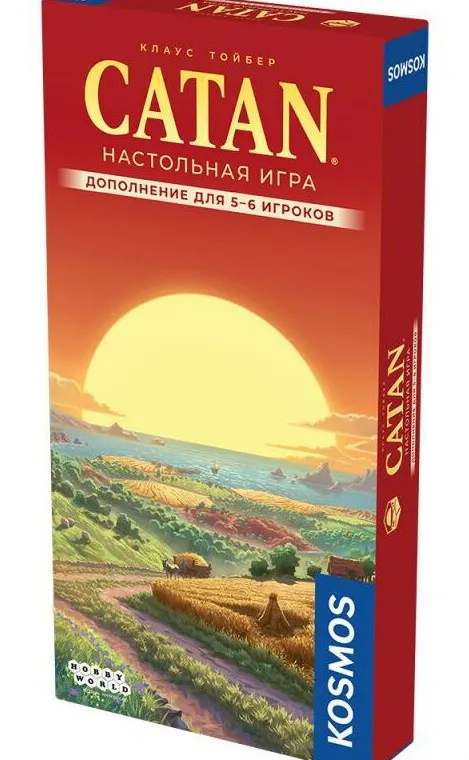 4670289522119_0 Catan. Колонизаторы (расширение для 5-6 игроков)