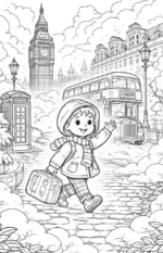 Туманный Лондон. Раскраска на поиск предметов — изображение 10