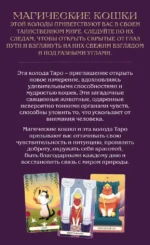 Таро магических кошек (78 карт и руководство к колоде) — изображение 2