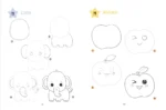 Большая книга KAWAII. 300 рисунков шаг за шагом — изображение 3