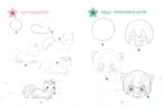 Большая книга KAWAII. 300 рисунков шаг за шагом — изображение 5