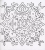 Мандалы. Раскраска-антистресс для медитаций и поиска внутреннего я — изображение 3