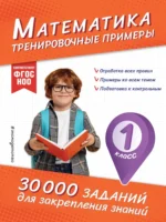 Математика. Тренировочные примеры. 1 класс. Владимир Королёв
