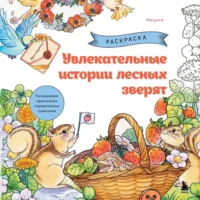 Увлекательные истории лесных зверят. Раскрашиваем приключения очаровательных пушистиков. Нацуки