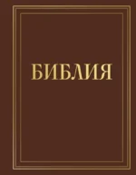 Библия в русском синодальном переводе с полями для записей (коричневая)