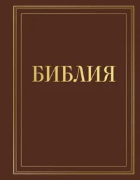 Библия в русском синодальном переводе с полями для записей (коричневая)