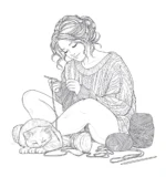 Книга-раскраска для тех, кто вяжет — изображение 5