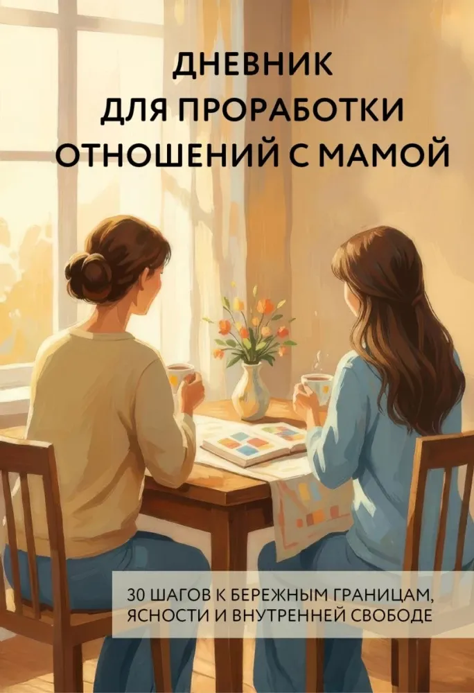 9785042319815_0-1.webp Дневник для проработки отношений с мамой. 30 шагов к бережным границам, ясности и внутренней свободе