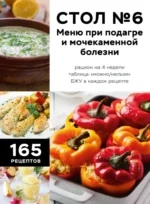 Стол №6. Меню при подагре и мочекаменной болезни