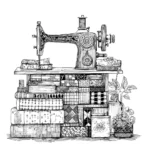 Уютная раскраска-антистресс. Лоскутный мир. 23 сюжета для творчества и вдохновения — изображение 6
