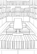 Книготерапия. Раскраска для всех, кто живёт книгами — изображение 6