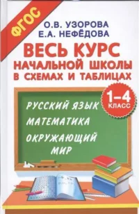 Весь курс начальной школы в схемах и таблицах. 1-4 класс. Русский язык, математика, окружающий мир. УЗОРОВА О.В.