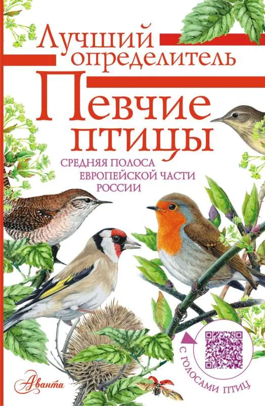 9785171146566_0-1.webp Певчие птицы. Средняя полоса европейской части России. Определитель с голосами птиц. АРХИПОВ В.Ю., КОБЛИК Е.А.