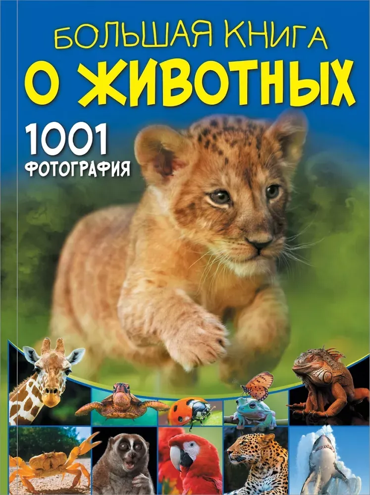 9785171147334_0.webp Большая книга о животных. 1001 фотография. Дарья Ермакович