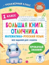 Большая книга отличника. Математика. Русский язык. Все задания для 1 класса. КУЛАКОВ А.А., ПОЗДНЕВА Т.С.