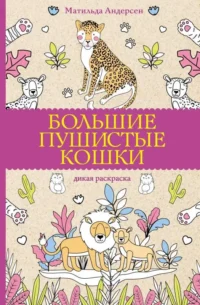 Большие пушистые кошки. Раскраски антистресс. АНДЕРСЕН М.