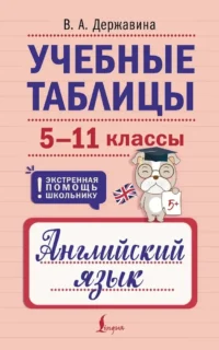 Учебные таблицы. Английский язык. 5-11 классы. Виктория Державина