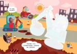 Полезные машины. Многоразовая водная раскраска — изображение 8