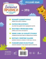 Новые большие прописи для подготовки к школе. Русский язык — изображение 3