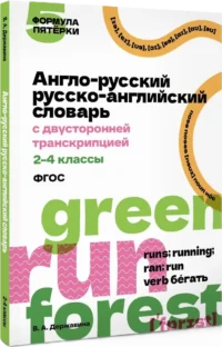 Англо-русский русско-английский словарь с двусторонней транскрипцией. 2–4 классы — Иностранный язык