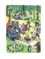 Сказки К. Чуковского в рисунках В. Сутеева — изображение 3