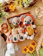 Игрушки, погремушки и пинетки крючком. Наборчики для самых маленьких — изображение 18